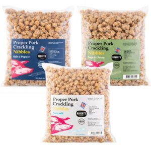 Proper Pork Crackling Nibbles 1.2kg Extra Large Bulk Bag