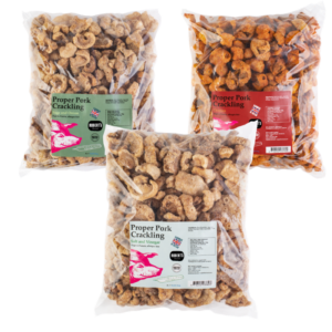 Proper Pork Crackling 800g Extra Large Bulk Bag