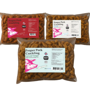 Proper Pork Crackling 1.5L / 400g Refill Bag