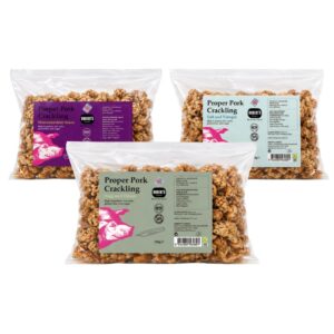 Proper Pork Crackling 250g Bulk Bag